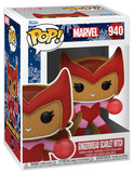 Gingerbread Scarlet Witch #940 Funko Pop! Marvel Holiday — figure in box