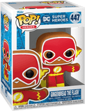 Gingerbread The Flash #447 DC Super Heroes Funko Pop in box