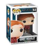 Ginny Weasley Funko Pop #53 Flying displayed inside the original Funko Pop box