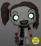 Little Pale Girl Funko Pop #1749 Terrifier GITD Specialty Series out of box with glow