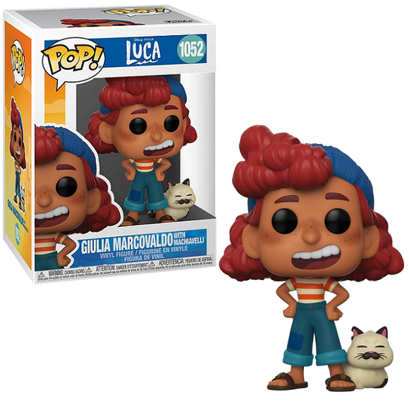 Giulia Marcovaldo With Machiavelli #1052 – Luca Funko Pop!