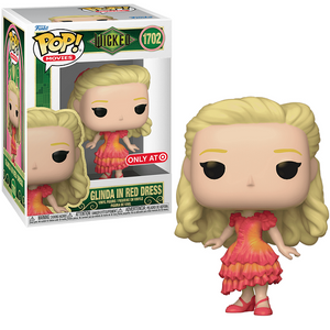 Glinda in Red Dress #1702 - Wicked Funko Pop! Movies [Target Exclusive]