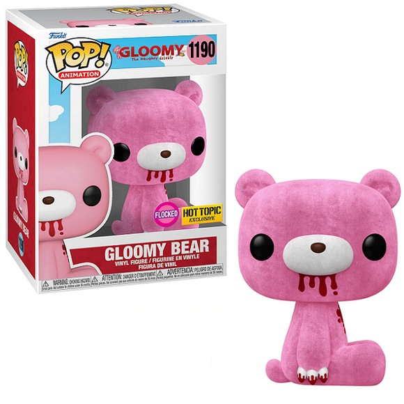 Gloomy Bear #1190 - Gloomy The Naughty Grizzly Funko Pop! Animation [FLocked Hot Topic Exclusive]