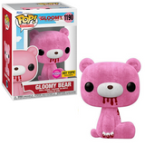Gloomy Bear #1190 The Naughty Grizzly Funko Pop Flocked Hot Topic Exclusive figure in box and out of box