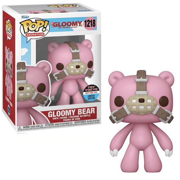 Gloomy Bear #1218 - Gloomy The Naughty Grizzly Funko Pop! Animation [Toy Tokyo NYCC 2022]