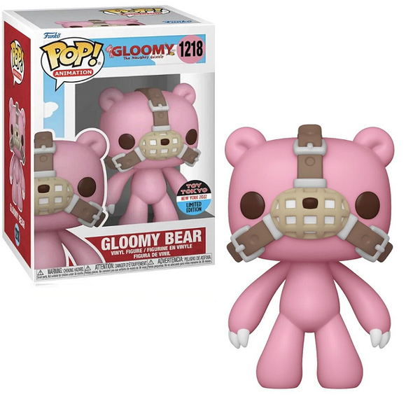 Gloomy Bear #1218 - Gloomy The Naughty Grizzly Funko Pop! Animation [Toy Tokyo NYCC 2022]