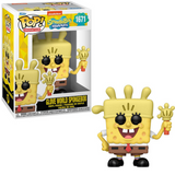 SpongeBob Glove World #1671 Funko Pop in box and out of box