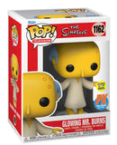 Glowing Mr. Burns #1162 The Simpsons Funko Pop in display box, PX Exclusive