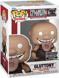 Gluttony #1582 Fullmetal Alchemist Brotherhood Funko Pop! Animation EE Exclusive inside display box