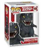 Godzilla Ultima #1468 Funko Pop Animation displayed inside the box, front view
