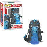 Godzilla Ultima with Heat Ray Funko Pop #1469 displayed both inside the box and out of the box