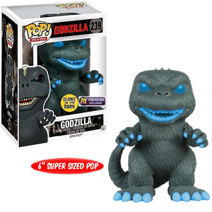 Godzilla #239 - Godzilla Funko Pop! Movies [6-Inch GITD PX Exclusive] [Minor Box Damamge]