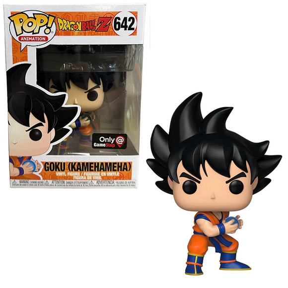 Goku [Kamehameha] #642 - Dragon Ball Z Funko Pop! Animation [GameStop Exclusive]