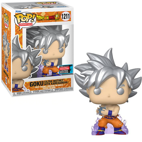 Goku  [Ultra Instinct with Kamehameha] #1211 - Dragon Ball Z Pop! Animation [2022 Fall Convention Limited Edition]