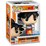 Goku Yardrat #2106 Dragon Ball Z Toy Temple Pre-Release Funko Pop in box