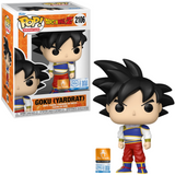 Goku Yardrat #2106 Dragon Ball Z Toy Temple Pre-Release Funko Pop in box and out of box