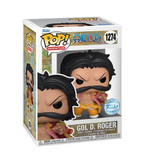 Gol D. Roger Funko Pop #1274 displayed inside original window box