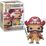 Gol D. Roger #1274 One Piece Funko Pop! Animation Funko Exclusive Chase inside display box.