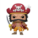 Gol D. Roger #1274 One Piece Funko Pop! Animation Funko Exclusive Chase standing out of box.