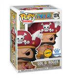 Gol D. Roger #1274 One Piece Funko Pop! Animation Funko Exclusive Chase inside display box.