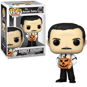 Gomez #1548 - Addams Family Funko Pop! TV [With Pumpkin]