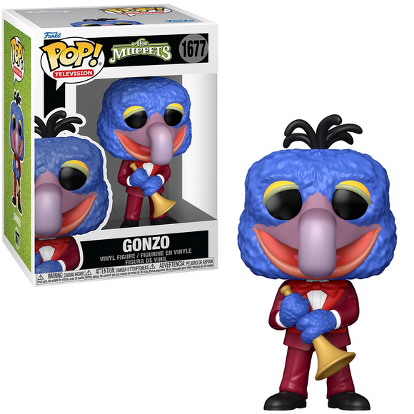 Gonzo #1677 Muppets Funko Pop in box and out of box