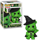 Good Luck Bear as Elphaba Thropp #2052 Care Bears x Wicked Funko Pop! in and out of box
