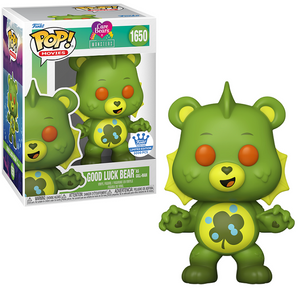 Good Luck Bear as Gill-Man #1650 - Care Bears x Universal Monsters Funko Pop! Movies [Funko Exclusive Lmtd 5000 Pcs]