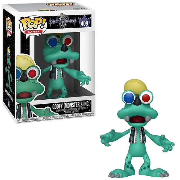 Goofy Monsters Inc Kingdom Hearts Funko Pop #409 full view