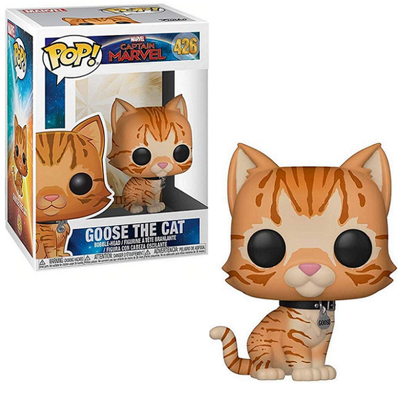 Goose The Cat #426 - Captain Marvel Funko Pop!
