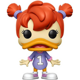 Gosalyn Mallard #298 Darkwing Duck Funko Pop figure out of box with pigtails and jersey