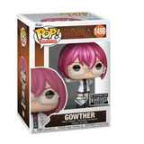 Gowther #1498 Diamond EE Exclusive Funko Pop displayed inside the box, front view