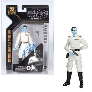 Grand Admiral Thrawn [Signed BY Timothy Zahn] - Star Wars Archive Series Action Figure