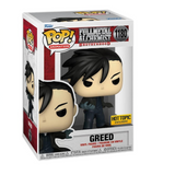 Greed #1180 Funko Pop! displayed inside the box, front view