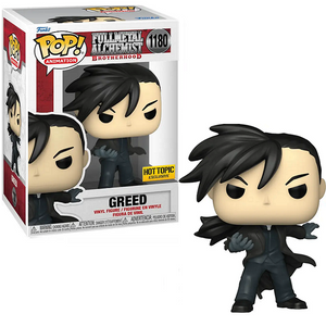 Greed #1180 - Fullmetal Alchemist Funko Pop! Animation [Hot Topic Exclusive]