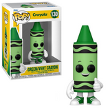 Green Crayon #130 Crayola Funko Pop! in box and out of box