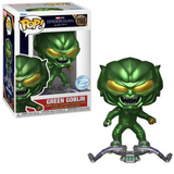 Green Goblin #1168 Funko Pop! Metallic Special Edition – figure shown in and out of box