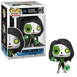 Green Lantern Jessica Cruz #411 DC Super Heroes Funko Pop in box and out of box
