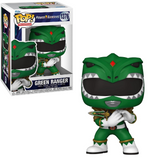 Green Ranger #1376 Power Rangers Funko Pop 30th Anniversary figure in box and out of box front view