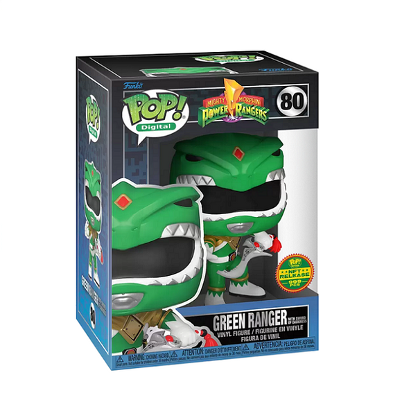 Green Ranger #80 - Power Rangers Funko Pop! Digital [Digital Release Lmtd 999pcs]