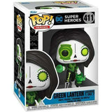 Jessica Cruz #411 Funko Pop Green Lantern Día de Muertos — in retail window box