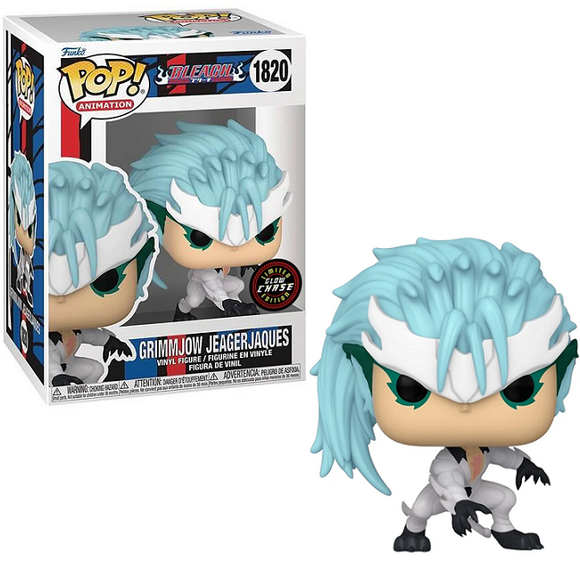 Grimmjow Jeagerjaques #1820 - Bleach Funko Pop! Animation [Gitd Chase]