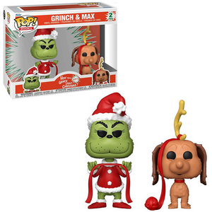 Grinch & Max - How the Grinch Stole Christmas Funko Pop! Books