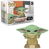 Grogu Using the Force #477 Star Wars Funko Pop! Exclusive in box and out of box