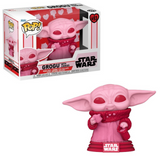 Grogu with Cookies #493 Star Wars Valentines Funko Pop figure in box and out of box