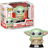 Grogu #733 Star Wars Holiday Funko Pop figure in box and out of box