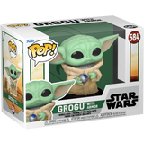 Grogu with Armor #584 Star Wars The Book of Boba Fett Funko Pop figure in box