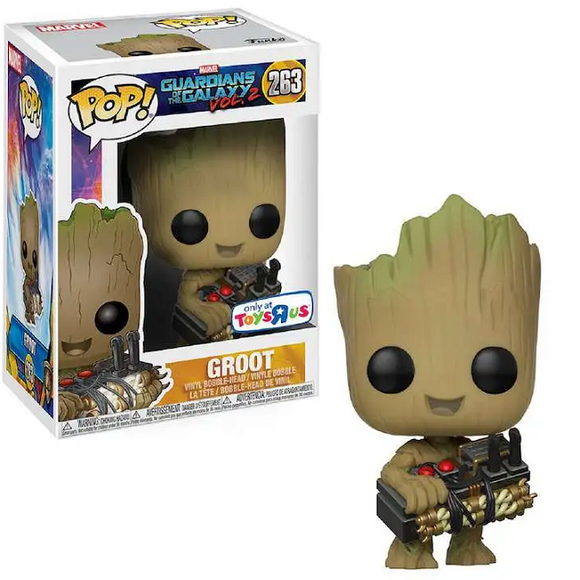 Groot with Bomb Funko Pop 263 Guardians of the Galaxy Vol 2