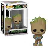 Groot with Grunds #1194 I Am Groot Funko Pop! in box and out of box