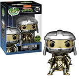 Shredder #02 Teenage Mutant Ninja Turtles Funko Pop — Digital Release LE 1467, figure shown in-box and out-of-box